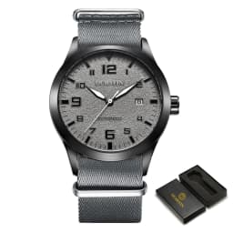 OCHSTIN Man Mechanical Pilot Wrist Watches Luxury Self Wind Leather Mechanic Male Clock Auto Date Relogio Masculino Gift for Men