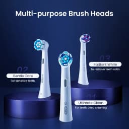 Oral B IO Series Replacement Brush Heads for Oral-B IO 2/3/5/7/8/9 Electric Toothbrushe Gentle Care Ultimate Clean Radiant White