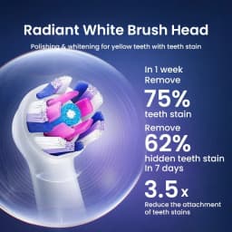 Oral B IO Series Replacement Brush Heads for Oral-B IO 2/3/5/7/8/9 Electric Toothbrushe Gentle Care Ultimate Clean Radiant White