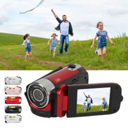 D90 1080P 16MP Digital Camera 2.4 Inch Rotatable Screen Camcorder 16X Zoom HD Video Recorder with Fill Light new