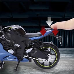 1:12 Ninja ZX-6R Alloy Motorcycle Diecast Model Super Sport Car Simulation Design Toy Pull Back Kid Gifts Collect  Fast Furious