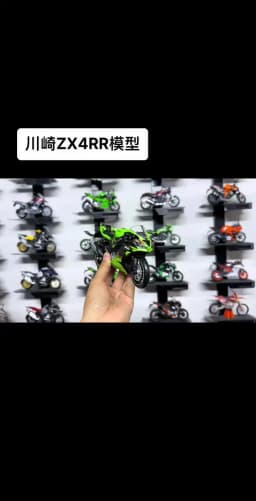 1:12 Ninja ZX-6R Alloy Motorcycle Diecast Model Super Sport Car Simulation Design Toy Pull Back Kid Gifts Collect  Fast Furious
