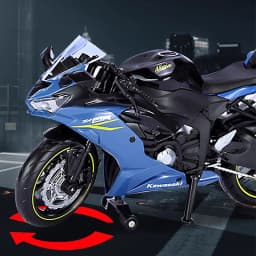 1:12 Ninja ZX-6R Alloy Motorcycle Diecast Model Super Sport Car Simulation Design Toy Pull Back Kid Gifts Collect  Fast Furious