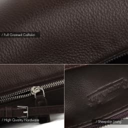 Donna-in Full Grained Calfskin Mini Handbag for Women Real Leather with Shoulder Strap Barrel-shaped Crossbody Purses