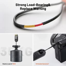 PGYTECH Camera Wrist Strap Air Upgrade for Photographers Adjustable Quick Release Camera Hand Strap for Sony Nikon Canon Gopro
