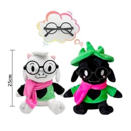 TreasuringU 2026 New Deltarunes Plush Toys Kawaii Ralsei Plush Stuffed Toys Tenna Doll Changeable Plushie Clothes Birthday Gifts