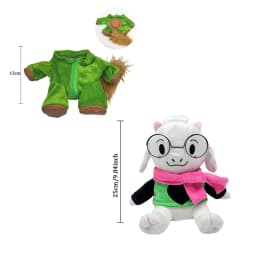 TreasuringU 2026 New Deltarunes Plush Toys Kawaii Ralsei Plush Stuffed Toys Tenna Doll Changeable Plushie Clothes Birthday Gifts