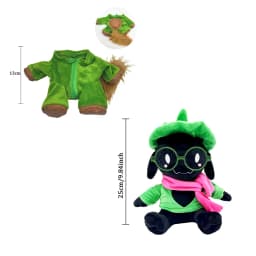 TreasuringU 2026 New Deltarunes Plush Toys Kawaii Ralsei Plush Stuffed Toys Tenna Doll Changeable Plushie Clothes Birthday Gifts
