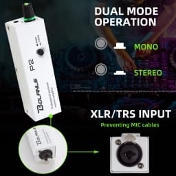 Bolanle P2 IEM Ultra-Compact Personal In-Ear Monitor Amplifier