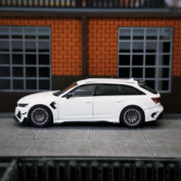MGT 1/64 RS6 ABT Alloy Diecast Model Car Collection Toy Station Vehicle Gift For Adults (Without packaging)