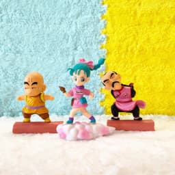 7pcs/Set Anime Dragon Ball Z Action Figures Colorful Cloud Series PVC Model Toys Collection Kawaii Goku Doll Adult Children Gift