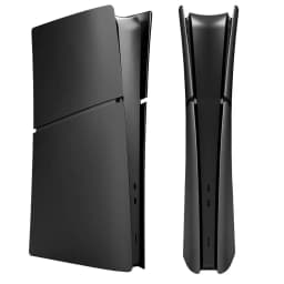 Replacement Plate For PlayStation 5 Slim Digital /Optical Drive Version Protective Hard Case For PS5 SLIM Faceplate Shell Black
