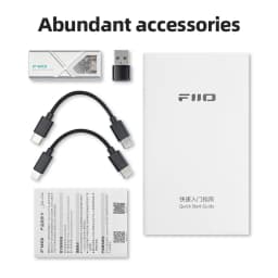 FiiO KA13 Dual CS43131 Portable DAC Amplifier for IOS/Android 3.5mm and 4.4mm Balanced Output, 550mW high Power