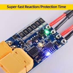 VIFLY ShortSaver 2 V2 Smoke Stopper Electronic Fuse 2-6S Lipo XT30 TX60 Short-Circuit/Over-Current For RC FPV Racing Drone