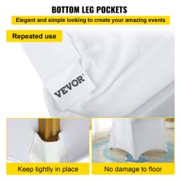SucceBuy 50 100Pcs Wedding Chair Cover Spandex Stretch Slipcover for Restaurant Banquet Hotel Dining Party Universal Chair Cover