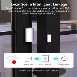 SONOFF SNZB04PR1 Zigbee Door Window Sensor Home Security Alarm Sensor Local Smart Scene Works with Alexa Google Home Smartthings