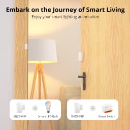SONOFF SNZB04PR1 Zigbee Door Window Sensor Home Security Alarm Sensor Local Smart Scene Works with Alexa Google Home Smartthings