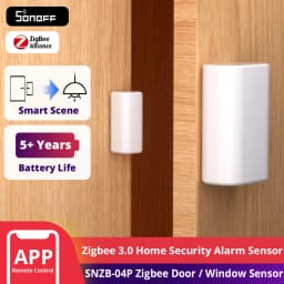 SONOFF SNZB04PR1 Zigbee Door Window Sensor Home Security Alarm Sensor Local Smart Scene Works with Alexa Google Home Smartthings