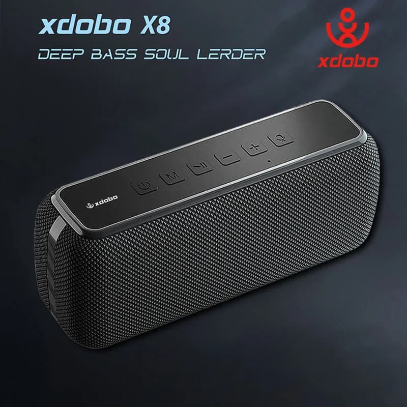 XDOBO X8 60W Portable Outdoor Speakers Bluetooth Wireless Bass Subwoofer Waterproof 6600mAh TWS Function Support TF/AUX