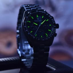 PAGANI DESIGN 2026 New Moon Men's Watches Luxury Quartz Watch For Men Chronograph AR Sapphire Mirror Ceramic Bezel Luminous Gift