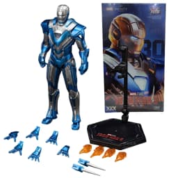 ZD Toys Iron Man Action Figure Mark 35 Red Snapper Iron Man MK 24 MK 22 MK 47 Tony Stark Ironman Figure Action Collect Toy Gift