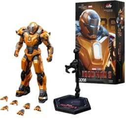 ZD Toys Iron Man Action Figure Mark 35 Red Snapper Iron Man MK 24 MK 22 MK 47 Tony Stark Ironman Figure Action Collect Toy Gift