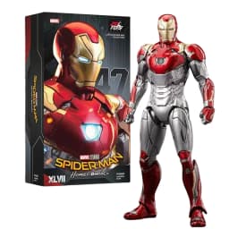 ZD Toys Iron Man Action Figure Mark 35 Red Snapper Iron Man MK 24 MK 22 MK 47 Tony Stark Ironman Figure Action Collect Toy Gift
