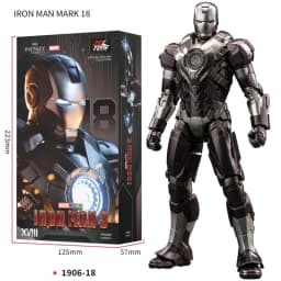ZD Toys Iron Man Action Figure Mark 35 Red Snapper Iron Man MK 24 MK 22 MK 47 Tony Stark Ironman Figure Action Collect Toy Gift