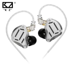 KZ ZS10 Pro 2 metal headset high fidelity in-ear bass earbud 4-level adjustment switch sports monitor headset sound noise reduct