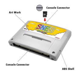 Super SFC V12 SNES Game Card 3000 in 1 With 8GB TF Card Game Card For Nintendo Super Famicom JP/EU Game Console With TF Card