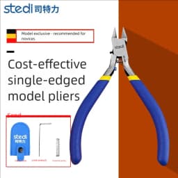 Stedi Single Edge Pliers for Gundam Model MS-104 Cutting Tool Military Assembly Tool Plastic Model Making Tool Hobby DIY Craft