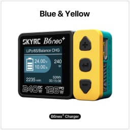 ​SKYRC B6neo+ Smart Charger High Power DC240W PD126W Multilanguage Balance Charger 600mA XT60/Type-C /PSA100 Power Adapter