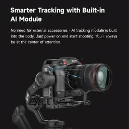 FeiyuTech SCORP 3 Camera Gimbal Stabilizer for DSLR & Mirrorless Payload AI Tracking Detachable Control Handle Touch Screen