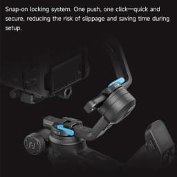 FeiyuTech SCORP 3 Camera Gimbal Stabilizer for DSLR & Mirrorless Payload AI Tracking Detachable Control Handle Touch Screen