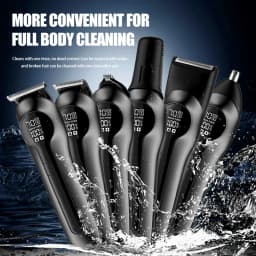 Mijia 986 Waterproof IPX7 Level 14 IN 1 Beard Trimmer Set Rechargeable Cordless Body Hair Trimmer for Men