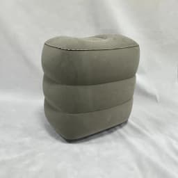 Inflatable Travel Footrest Pillow Adjustable Height Portable Leg Rest For Airplane Car Office