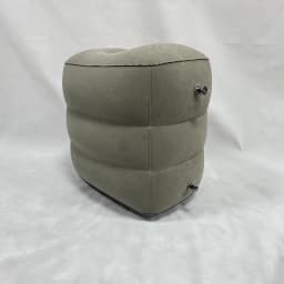 Inflatable Travel Footrest Pillow Adjustable Height Portable Leg Rest For Airplane Car Office