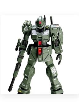 Matte Army Green Tactical Sci-Fi Mecha DIY Assembly Kit Full Movable Joint Robot Model Ornament for Teens Adult Hobbyists