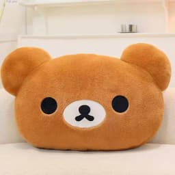 Rilakkuma Plush Pillow Soft Stuffed Animal Comfortable Sleeping Cushion For Bedroom Sofa Dormitory Kids Adults