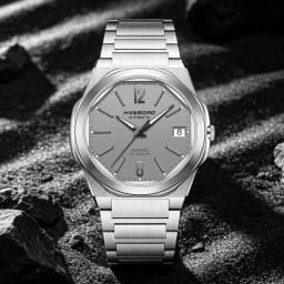 HANBORO Ultra Thin Steel King Series Men's Fully Automatic Mechanical Pearl Tourette Watch Fashion Personalized Watch 018