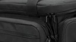 Tactical MOLLE Tote Bag for Vehicle Passenger Seat Rescue Duty Gear Shoulder Hand Carry Black