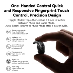 HTC NE76 Bluetooth Earphones, AI Translator Earbuds Mini Invisible Sleep Earbuds Soft Wireless Headphones Orange