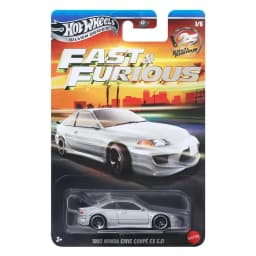 Stock Hot Wheels Diecast Car Model 26 New Alloy Fast Furious Silver Series Honda Civic Dodge Charger Mitsubishi Eclipse Gift