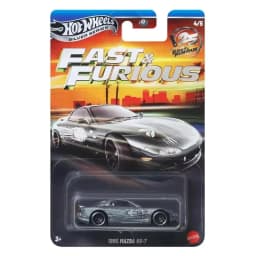 Stock Hot Wheels Diecast Car Model 26 New Alloy Fast Furious Silver Series Honda Civic Dodge Charger Mitsubishi Eclipse Gift