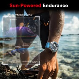 NORTH EDGE 2025 New TRITON Solar Powered Dive Watch Men Luxury Quartz Watches For Men 316L Stainless Steel Case Waterproof 300M
