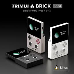 TrimUI Brick Pro Linux Open Source Handheld Console 3.95" Retro Game Player Portable Video Gift for Gamers