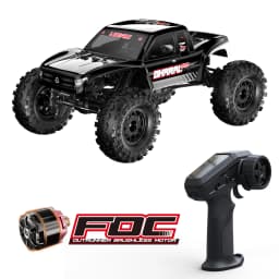 UDIRC UCX1804PRO 1:18 Scale RC Rock Crawler Four-Wheel Steering FOC Outrunner Brushless Motor All Terrains Off-Road Truck Adult