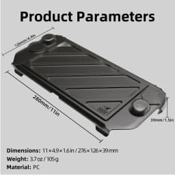 Savage Raven by Skull & Co. HardShell Front Cover Portable Protective Case for Nintendo Switch 2 StandGrip