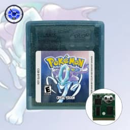 GB/GBC RTC Pokémon Blue/Crystal/Green/Gold/Red/Silver/Yellow Video Game Cartridge with Battery USA Version