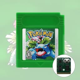 GB/GBC RTC Pokémon Blue/Crystal/Green/Gold/Red/Silver/Yellow Video Game Cartridge with Battery USA Version